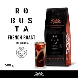ภาพขนาดย่อของภาพหน้าปกสินค้าRatika  เมล็ดกาแฟคั่ว Ratika Coffee Robusta : กาแฟราติก้า โรบัสต้าแท้ 100% คั่วเข้ม จากร้าน ratikacoffee บน Shopee