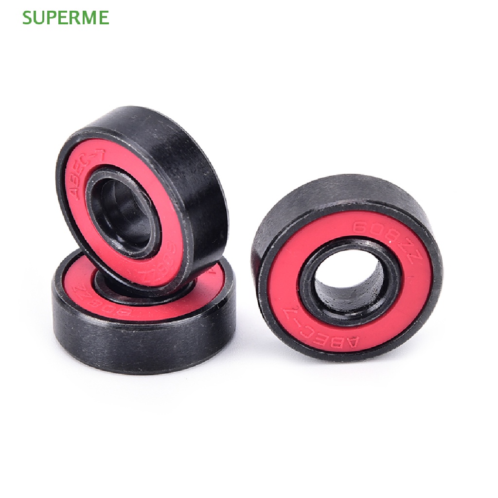 superme-608rs-ตลับลูกปืนอินไลน์-เซรามิก-สําหรับเครื่องปั่นนิ้ว-ล้อสเก็ตบอร์ด-ขายดี