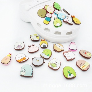 Crocs Jibbitz Pins ใหม่ น่ารัก ไดโนเสาร์ DIY รองเท้า จี้ กระดุม