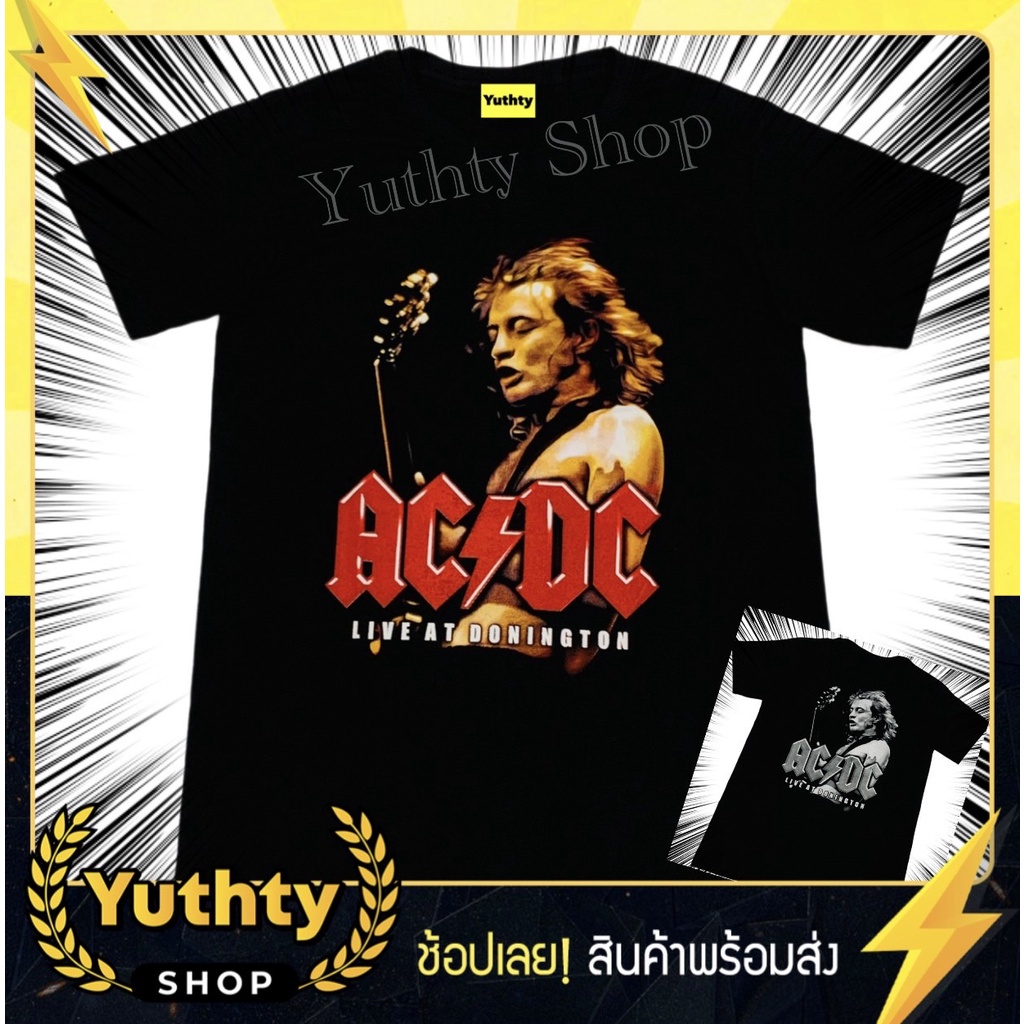 เสื้อยืดเสื้อวง-acdc-กีต้าร์-เสื้อยืดแฟชั่นวินเทจ90-ไม่มีตะเข็บข้าง-ใส่ได้ทั้งชายและหญิง-14