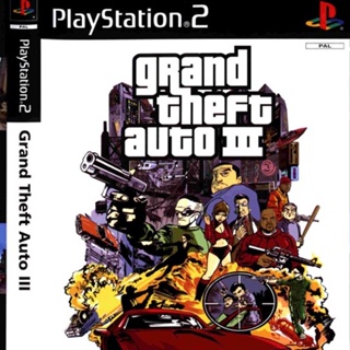 แผ่นเกมส์ PS2 (รับประกัน) Grand Theft Auto III