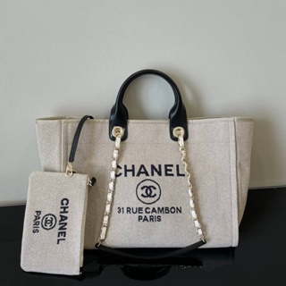 Chanel cambon tote New color Grade vip Size 16นิ้ว   อุปกรณ์ การ์ด ใบเสร็จ ถุงผ้า ถุงกระดาษ