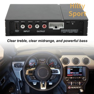 Hilty Sport👍👍 เครื่องขยายเสียง Dsp 4 ช่อง อินพุต Rca Hd บลูทูธ 12V สําหรับรถยนต์