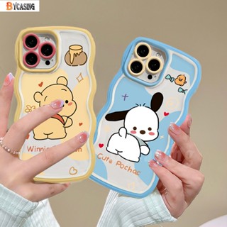 เคสโทรศัพท์มือถือ แบบนิ่ม ลายการ์ตูนหมีพูห์ สําหรับ OPPO A17 A17k A57 2022 A77S A77 A16K A16 A16E A55 A95 A96 A76 A12 A5s A15 A54 A7 A53 A3s A31 A52 A92 F9 F11 Reno 5