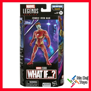 Marvel Legends What if? Zombie Iron man 6" Figure มาร์เวล เลเจนด์ส วอท อิฟ? ซอมบี้ ไอรอนแมน ขนาด 6 นิ้ว ฟิกเกอร์