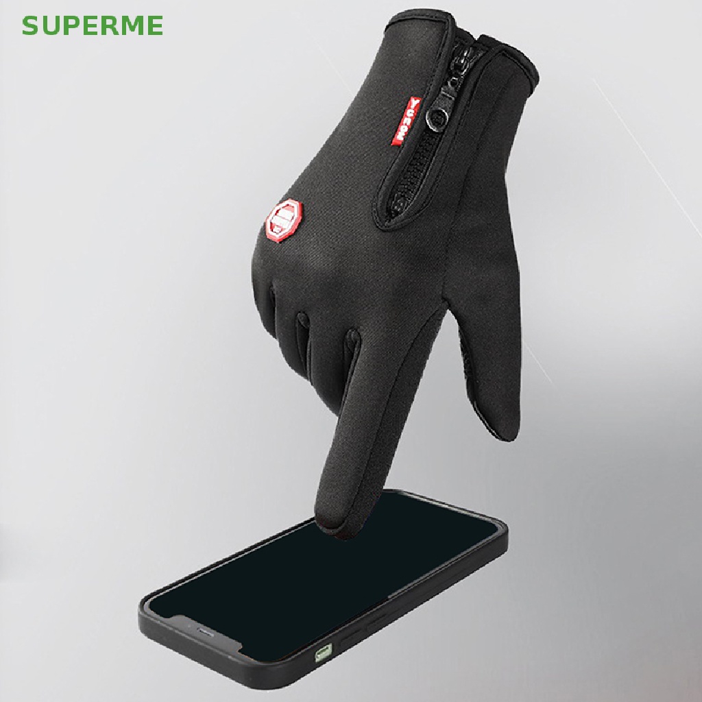 superme-ถุงมือ-กันน้ํา-หน้าจอสัมผัส-กันลื่น-สําหรับขี่มอเตอร์ไซด์-กลางแจ้ง-ฤดูหนาว-ขายดี