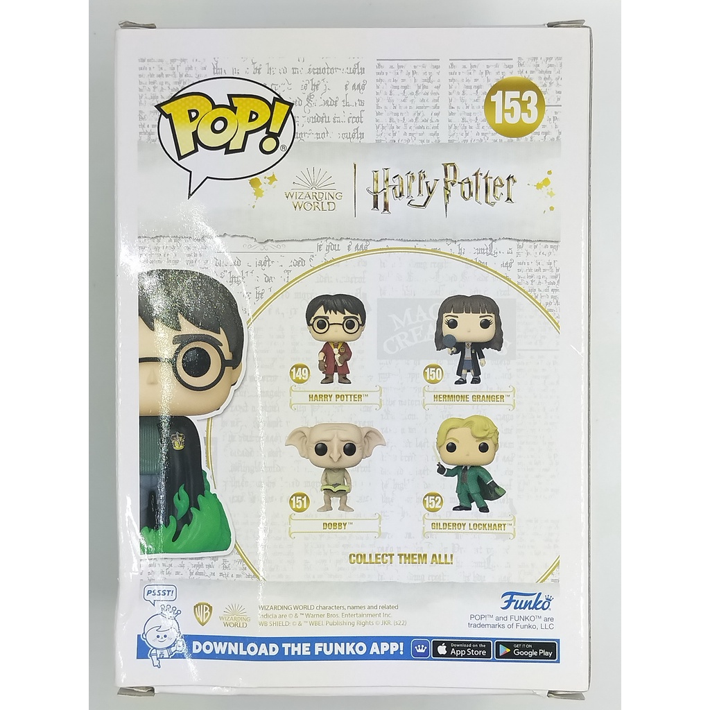 funko-pop-harry-potter-harry-potter-with-floo-powder-เรืองแสง-153-กล่องมีตำหนิ