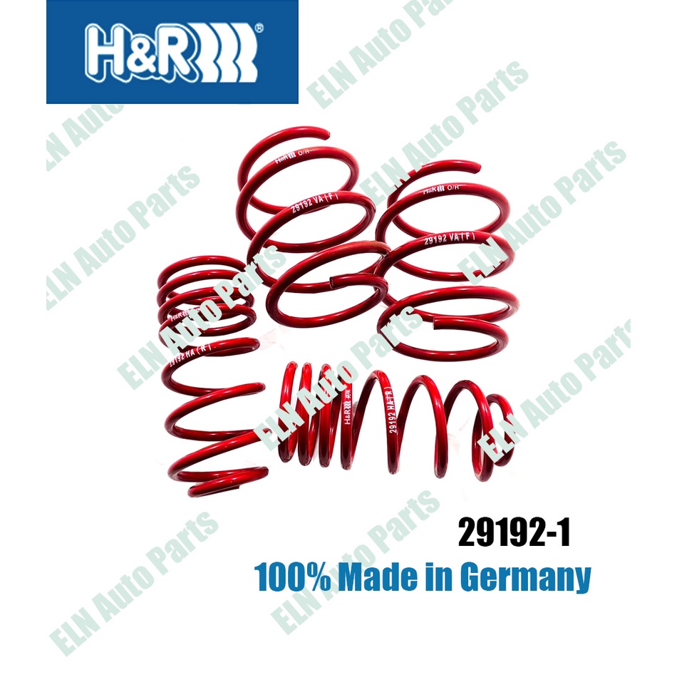 H&R 02-06 MINI Cooper S R50/R53 Sport Spring (After 3/1/02) main image 1