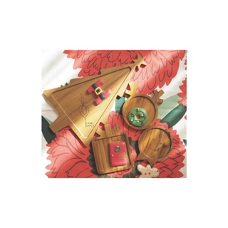 🎄Xmas collection 🎁 Christmas tray, Coaster  คริสต์มาส คอลเลคชั่น ถาดไม้ จานไม้ ที่รองแก้ว