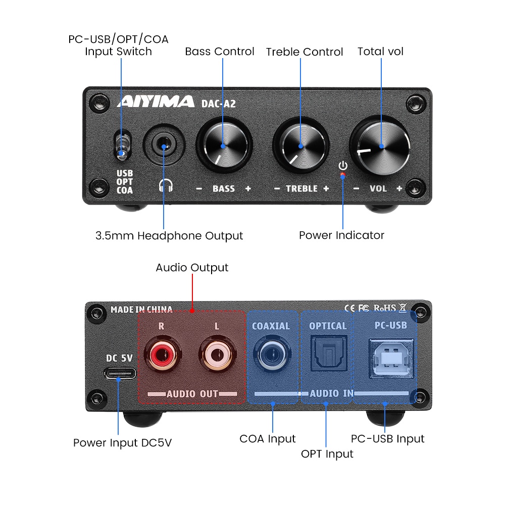 aiyama-dac-a2-mini-amplifiicador-2-0-hifi-usb-24-bit-96-khz-เอาท์พุตเอาท์พุท