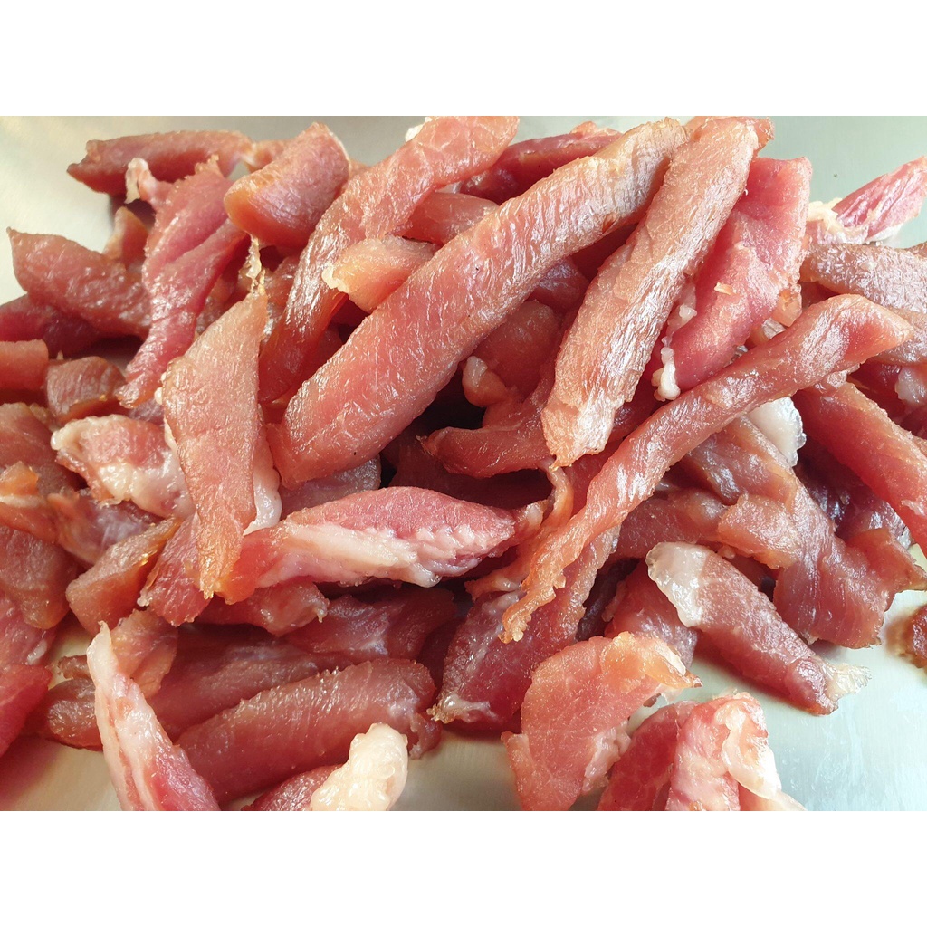 หมูแดดเดียว-สะอาด-เนื้อนุ่ม-รสเด็ด-ไม่ใส่ผงชูรส-ยังไม่ทอด