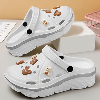 สินค้า CANNUP รองเท้าแตะหัวโต ลายการ์ตูน พื้นหนา 3 ซม ไซซ์ 36-41 AZ1010001