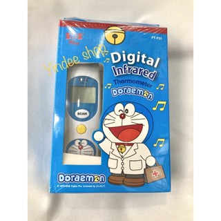 ปรอทวัดไข้ดิจิตอลทางหน้าผาก SOS INFRARED THERMOMETER DORAEMON วัดอุณหภูมิได้ทั้งหน้าผากและพื้นผิวของวัตถุโดยไม่สัมผัส