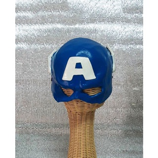 หน้ากากยาง กัปตันเมริกา Captain America Rubber Mask (มือสองสภาพ 80%)