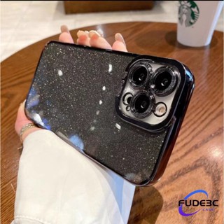 Luxury Glitter 6D Electroplating โปร่งใสเคสโทรศัพท์เข้ากันได้กับ iPhone 13 12 11 PRO MAX 7 + 8 PLUS SE2020 XR XS MAX Soft Case