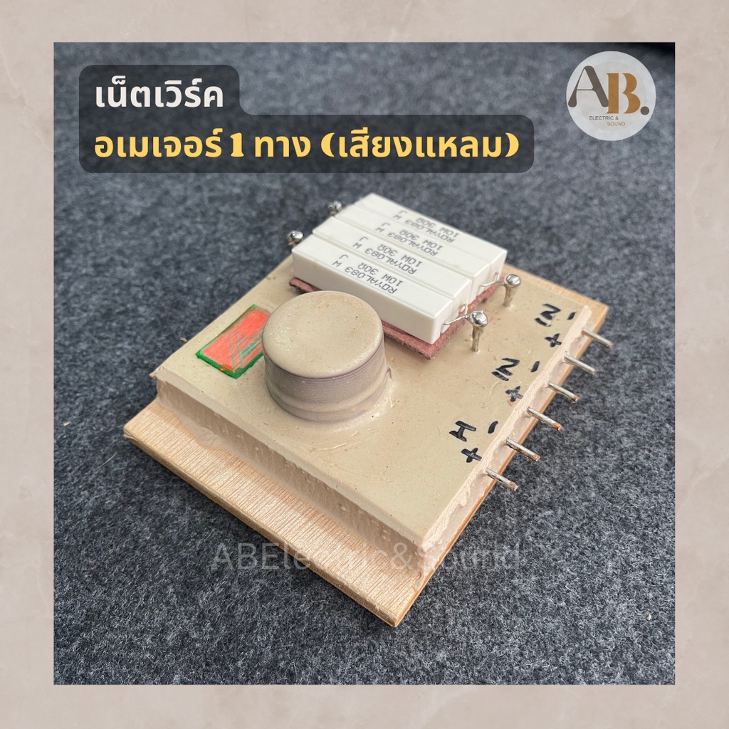 เน็ตเวิร์ค-อเมเจอร์-1-way-เสียงแหลม-network-1-ทาง