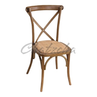 พร้อมส่ง🪄เก้าครอสแบ็ค เก้าอี้ไม้ จัดงานแต่งงาน Crossback Chair