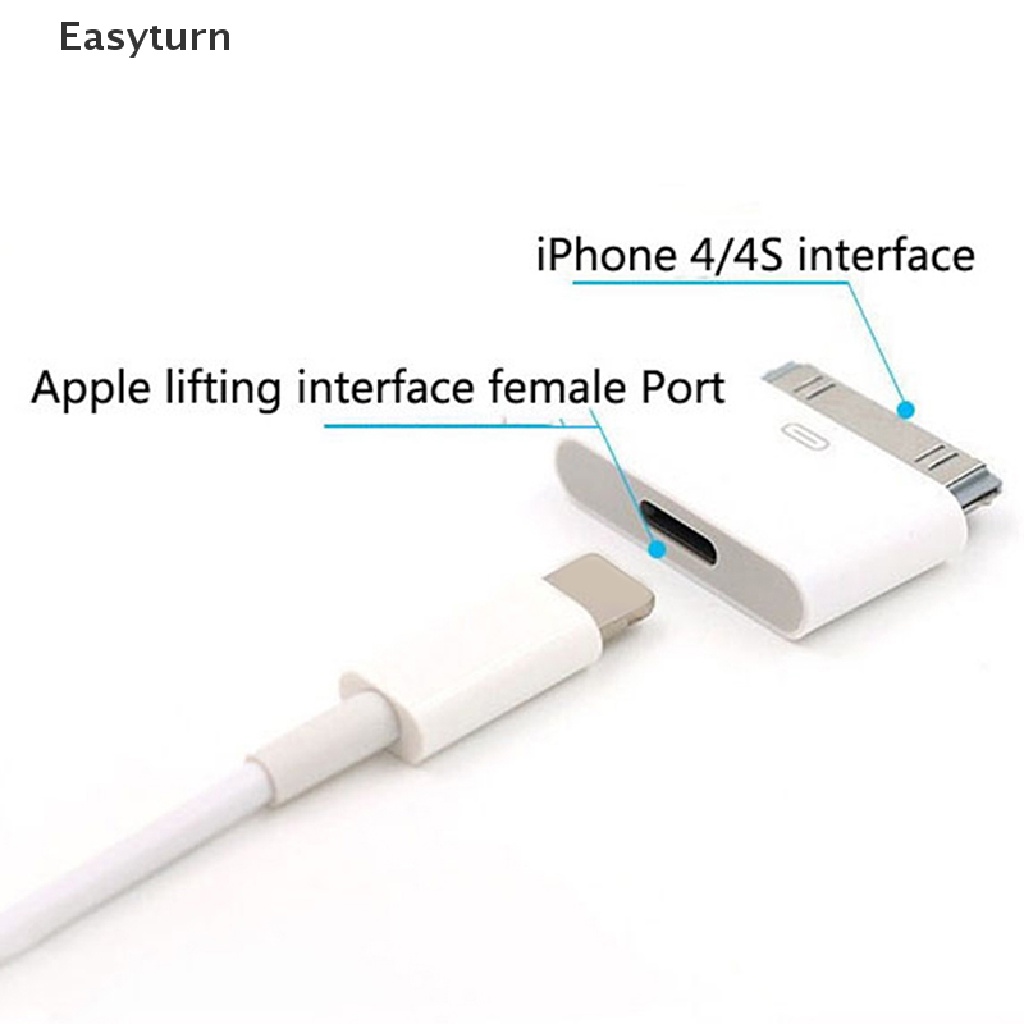easyturn-อะแดปเตอร์เชื่อมต่อ-8-pin-ตัวเมีย-naar-30-pin-ตัวผู้-สําหรับ-iphone-4-4s-ipad-3-et