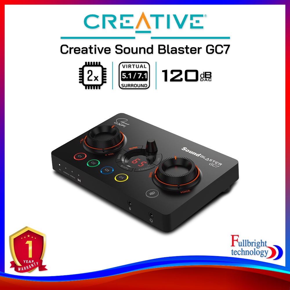 Creative Sound Blaster GC7 Gaming DAC ซาวด์การ์ดคุณภาพสูง รองรับระบบ ...