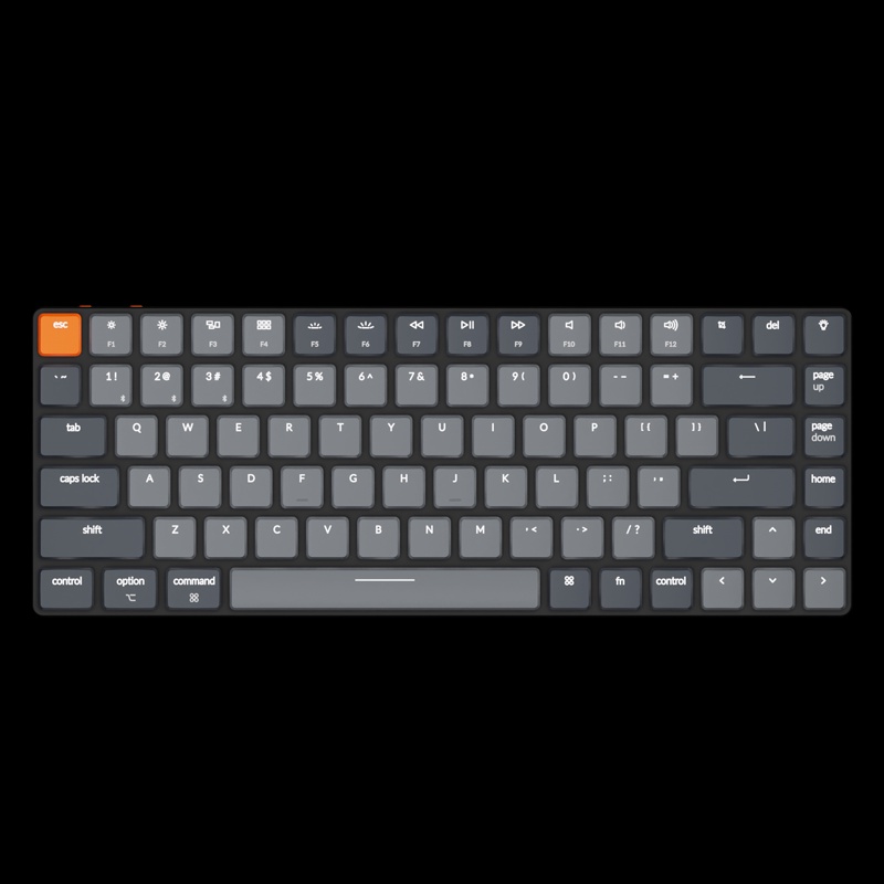 ภาพสินค้าKeychron K3 V2 Wireless Keyboard RGB Low Profile Keyboard คีย์บอร์ดไร้สาย Wireless แท้100% ถูกสุดในโลก จากร้าน pop_model บน Shopee ภาพที่ 4