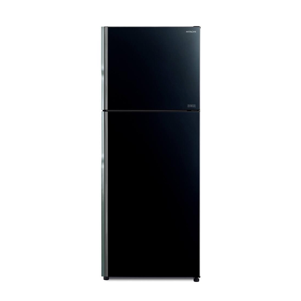 ภาพหน้าปกสินค้าHITACHI ตู้เย็น 2 ประตู RVGX400PF1 กระจกดำ 14.4 Q จากร้าน anyhome_official บน Shopee