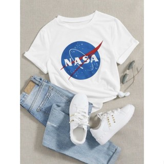 NASA ยูนิเซ็กซ์ สุนทรียศาสตร์ แถลงการณ์ TSHIRT TEES ^J5_30