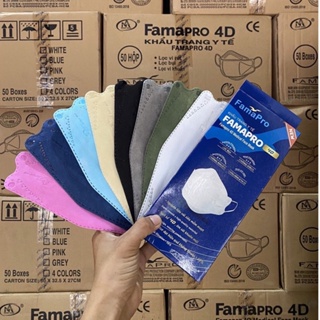 สินค้า Famapro 4D KF94 งานเวียดนาม มีISO9001:2015 (5 ชิ้นแบบซอง / 10ชิ้นแบบกล่อง)  สินค้ามีสต๊อก พร้อมส่งครับ