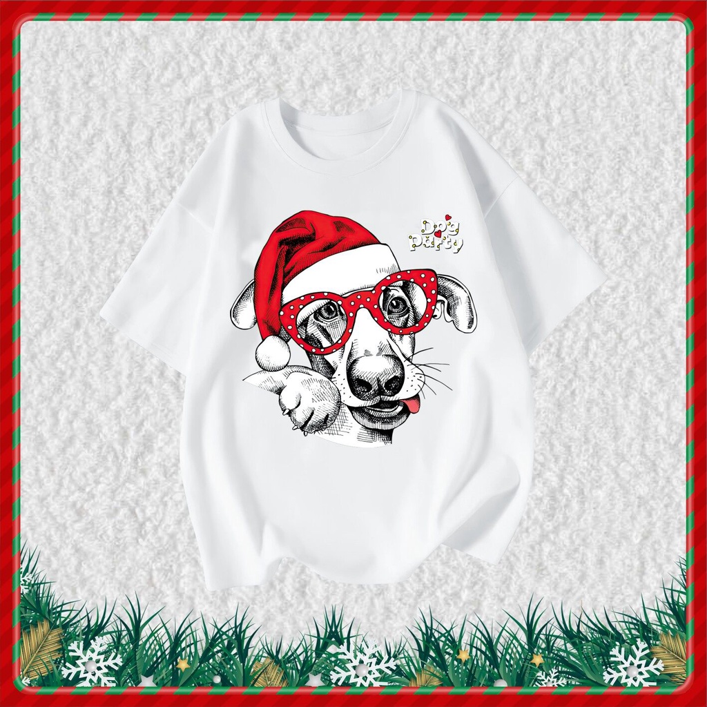 merry-christmas-เสื้อยืดคริสต์มาส-เสื้อยืดครอบครัว-เสื้อยืดเด็ก-h-003-เสื้อยืดคริสต์มาส-ซานต้า-ชุดครอบครัวพ่อแม่ลูก-เสื