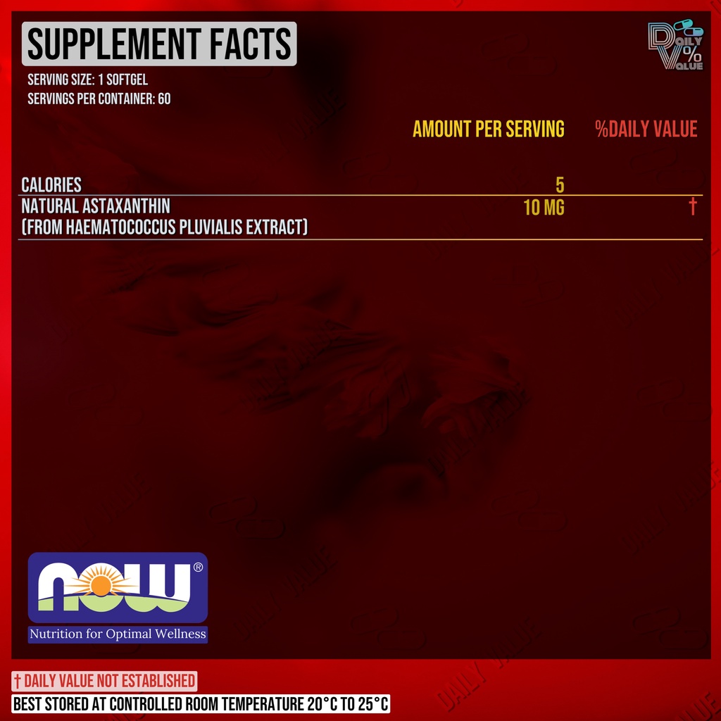 แอสตาแซนธิน-astareal-astaxanthin-10-mg-60-softgels-by-now-foods