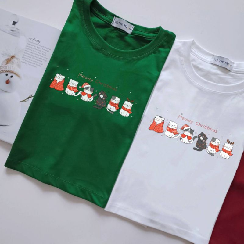 พร้อมส่ง-sale-1-6-5-เสื้อยืด-crop-christmas-collection