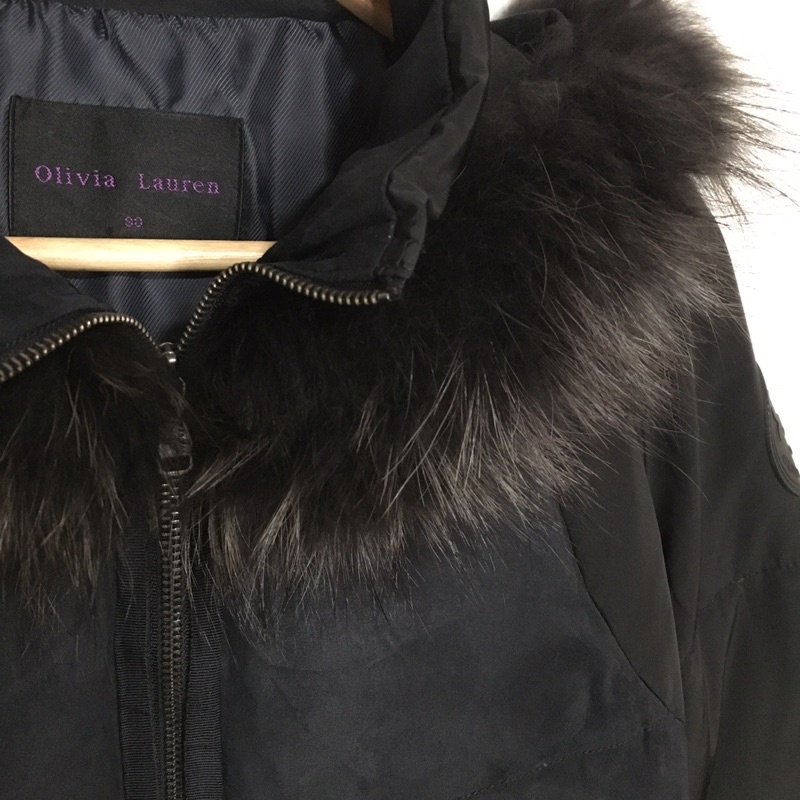 olivia-lauren-coat-กันหนาวขนเป็ด-แต่งเฟอร์แร็คคูนแท้