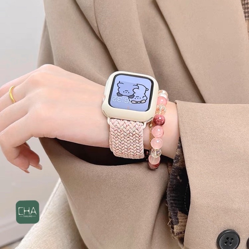 ภาพหน้าปกสินค้าสายยืดเเท้ สายนาฬิกา watch ultra 8 7 6 5 4 3 สายนาฬิกา smart watch ปรับง่าย สาย41/44/45/49mm สาย smart watch จากร้าน cha_thailand บน Shopee