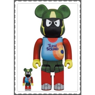 (ของแท้) BE@RBRICK MARVIN THE MARTIAN 100% &amp; 400% Space Jam: A New Legacy (Bearbrick)