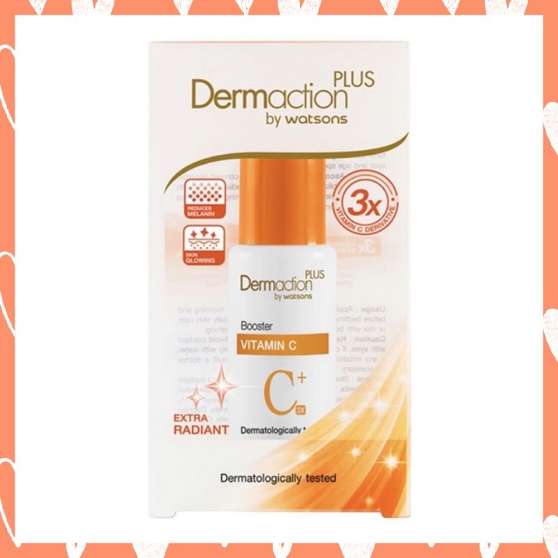 Dermaction Plus Booster vitamin c 10ml. | Shopee Thailand