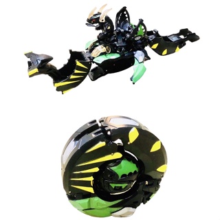 Bakugan Darkus Raytheus Mechtanium Surge Mobile Assault with Lumino Dragonoid  #บาคุกัน