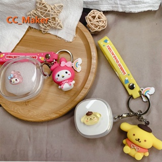 SoundPeats Air2 Case Clear Soft Shell Case Cartoon Sanrio Keychain Charm SoundPeats Air3 Shockproof Case Protective Cover Clear Headphone Case Solid Color Finger Ring Lanyard SoundPeats Air2+ Cover Soft Shell Clear Case