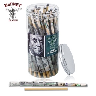 สินค้า พร้อมส่ง $$ HORNET Pre-Rolled Cone  King Size 100ชิ้น / กระดาษโรล / Dollar 110MM