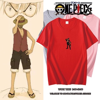 เสื้อยืดoversize One Piece Usopp เสื้อเด็กหญิง เสื้อครอปสายฝอ เนื้อผ้าดีมากใส่สบายค่ะ เสื้อยืดผู้ชาย เสื้อสีขาว_24