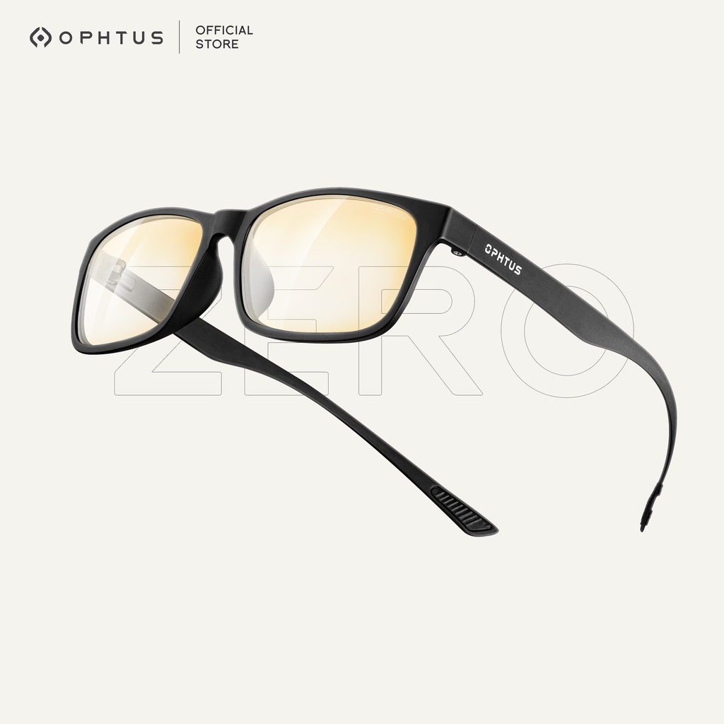รูปภาพสินค้าแรกของOPHTUS แว่นกรองแสงสำหรับเกมเมอร์ รุ่น Zero เลนส์ RetinaX Amber