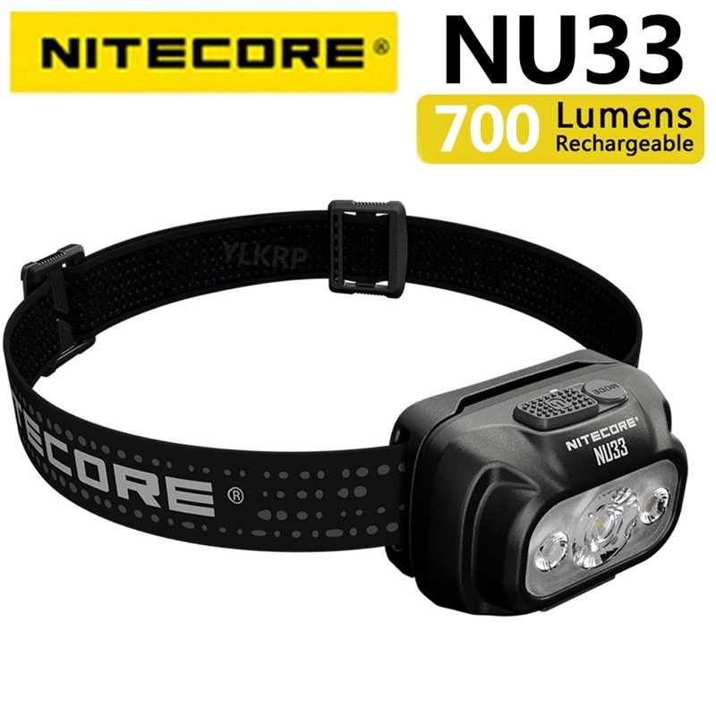 nitecore-nu33-700-lumens-ไฟหน้า-แหล่งกําเนิดแสงสามชั้น-รองรับการชาร์จ-usb