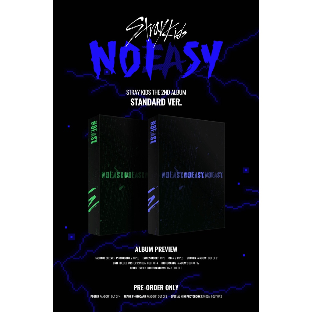 ภาพหน้าปกสินค้าStray Kids - อัลบั้ม NOEASY (Standard Ver.) พร้อมของแถมรอบพรี