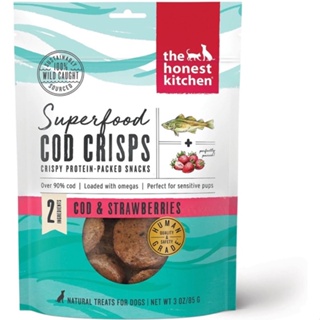 ขนมสุนัข The Honest Kitchen Superfood Cod Crisps สูตร Cod &amp; Strawberries ขนาด 85 g