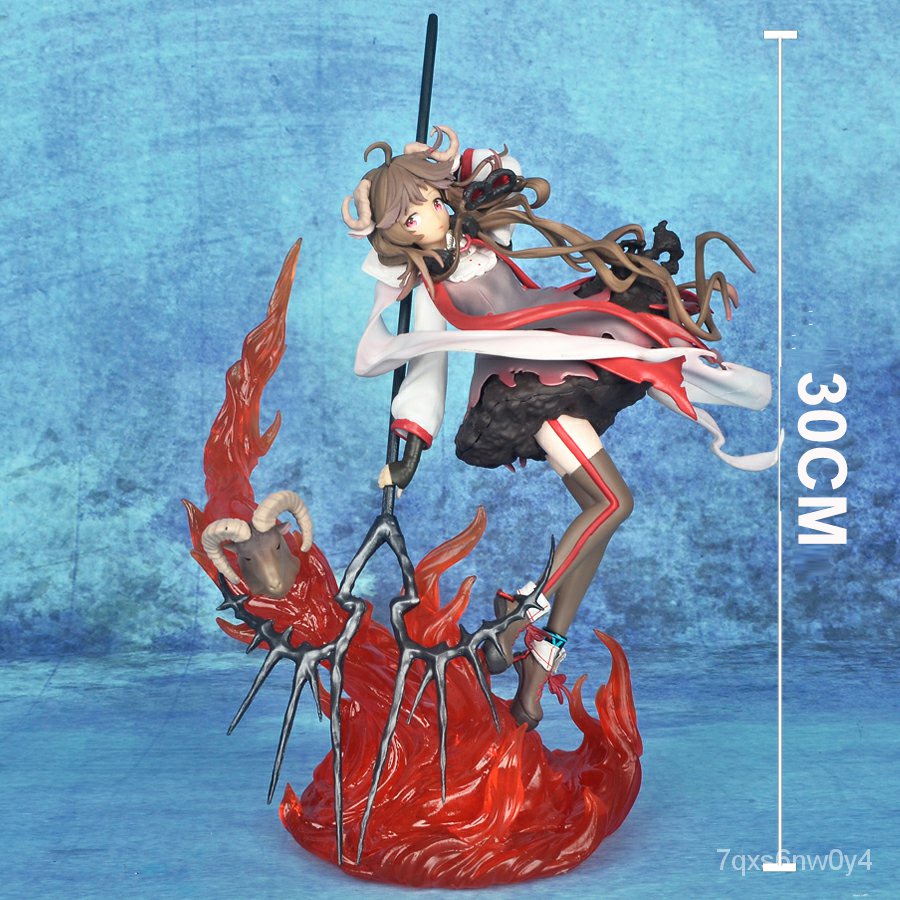 Zhongkaihua Arknights Figura Giocattoli Anime W/Eyjafjalla/Chen/Kaltsit/Amiya Action Figure Modello Statua Collezionabili Giocattolo Anime Figura Desktop Ornamenti