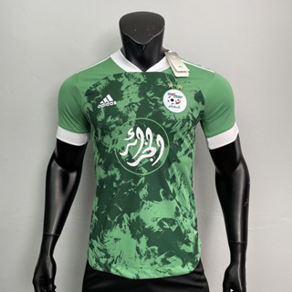 สินค้าลดราคาพิเศษ เสื้อฟุตบอลทีมชาติ ทีม Algeria เนื้อผ้าโพลีเอสเตอร์ กล้ารับประกันสินค้าทุกตัว PLAYER