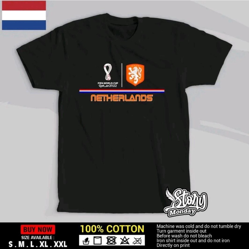 fifa-เสื้อยืด-dutch-t-shirt-tshirt-world-cup-netherland-holland