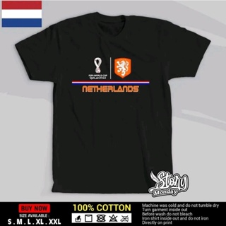 FIFA เสื้อยืด Dutch T-Shirt Tshirt World Cup Netherland Holland