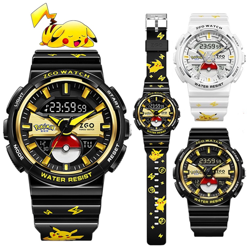 pokemon-pikachu-นาฬิกาข้อมือ-นาฬิกาเด็ก-นาฬิกากันน้ำ-นาฬิกาผู้ชาย-นาฬิกาผู้หญิง-นาฬิกาสมาร์ทวอทช์เด็ก-นาฬิกาสมาร์ทวอทช์-นาฬิกาสมาทวอช-นาฬิกาดิจิตอลข้อมือ-pok-mon-smart-wrist-watch-นาฬิกาดิจิตอล-นาฬิกา