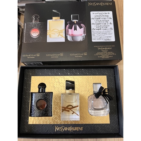 พร้อมส่ง-แท้-yves-saint-laurent-perfume-set-ป้ายไทย