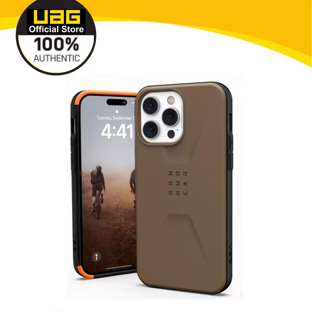 uag-เคสโทรศัพท์มือถือ-แบบบางพิเศษ-ลายพลเรือน-ทดสอบการตกกระแทก-สําหรับ-iphone-14-pro-max-14-pro-14-plus-14