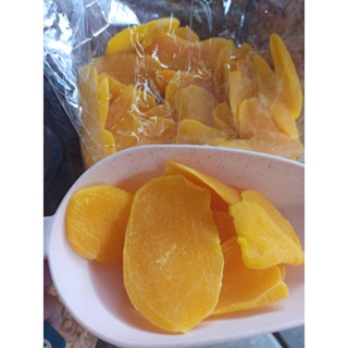 มะม่วงอบแห้ง มะม่วงสุก dried mango อบแห้ง ไร้น้ำตาล เกรดพรีเมี่ยม สะอาด สดใหม่ ขนาด 500 กรัม